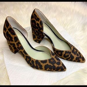 1. State Leopard Pumps Heels Size 5